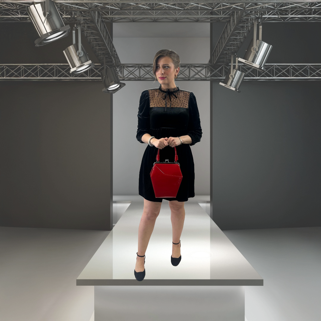 To Die For Purse in Patent Vegan Leather: Black