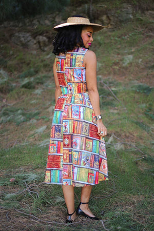 Retrolicious Fairytales Midi Dress: 2X