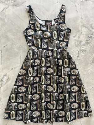 Dapper Dogs Fit & Flare Dress: 1X