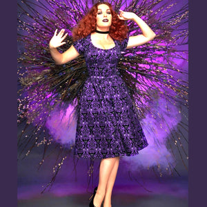 Pinup Couture x Elvira Haunted Mansion Dress Size XL