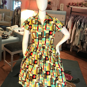 Bernie Dexter Drive In Dress in Go Retro 1X