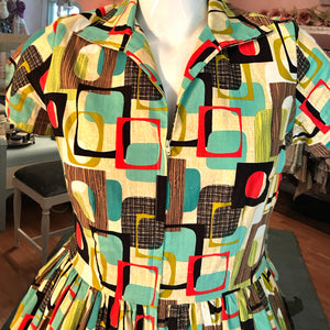 Bernie Dexter Drive In Dress in Go Retro 1X