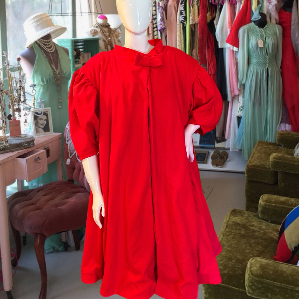 Unique Vintage Barbie Red Coat Size 2X