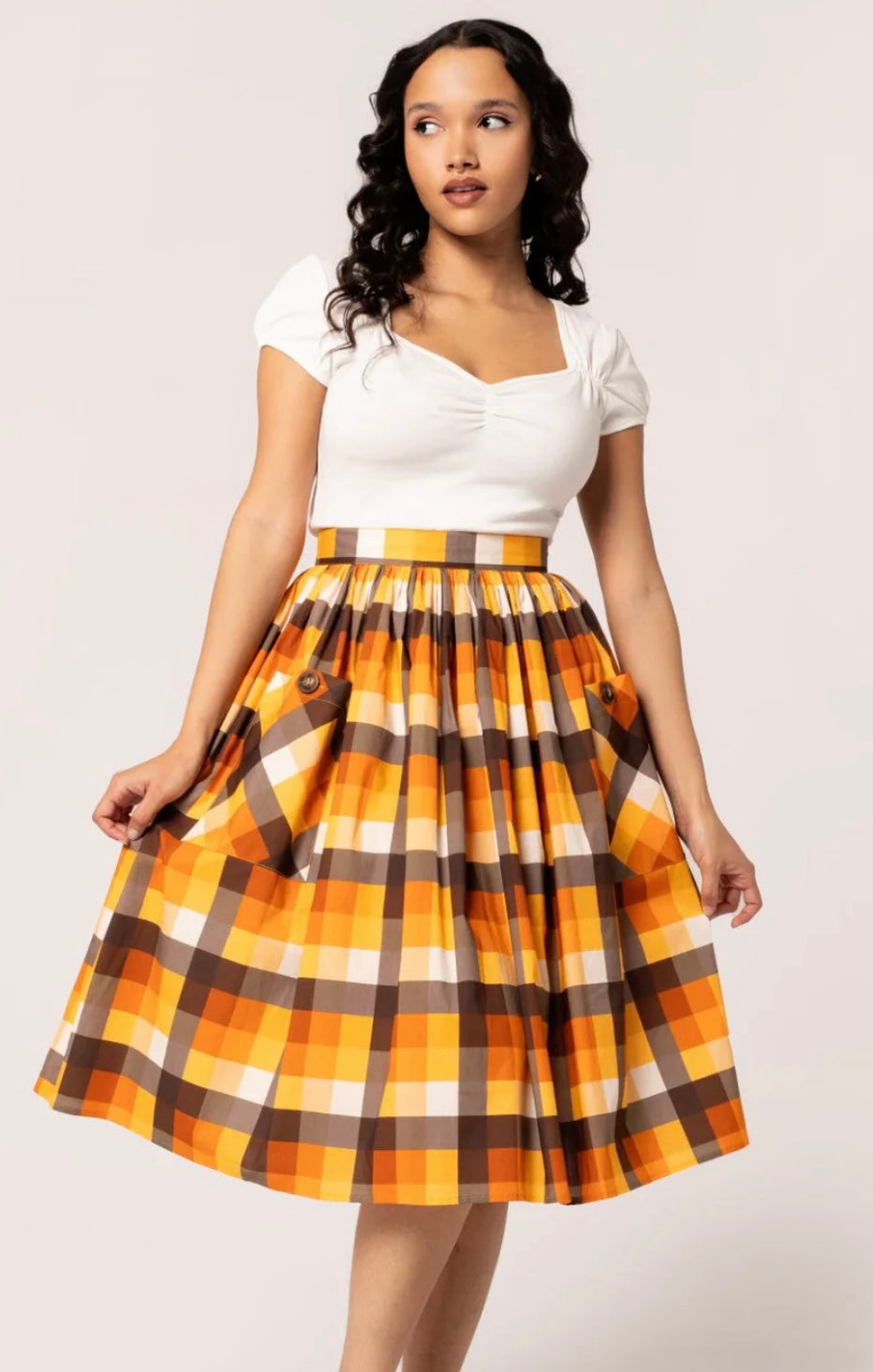 Hell Bunny Darlene Skirt