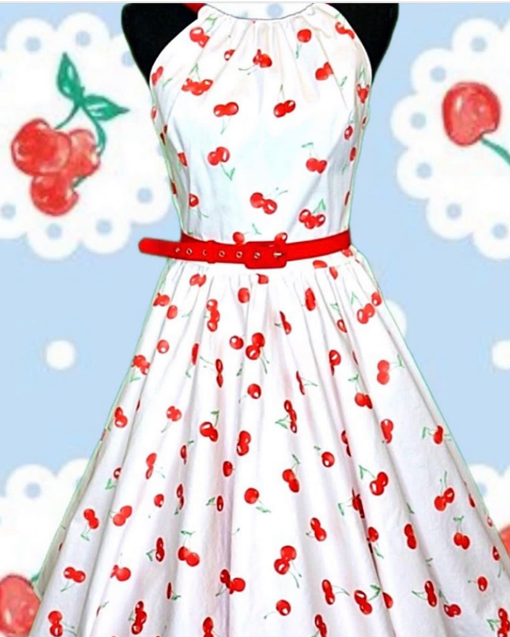 Pinup Couture Harley in Cherries Size 2X