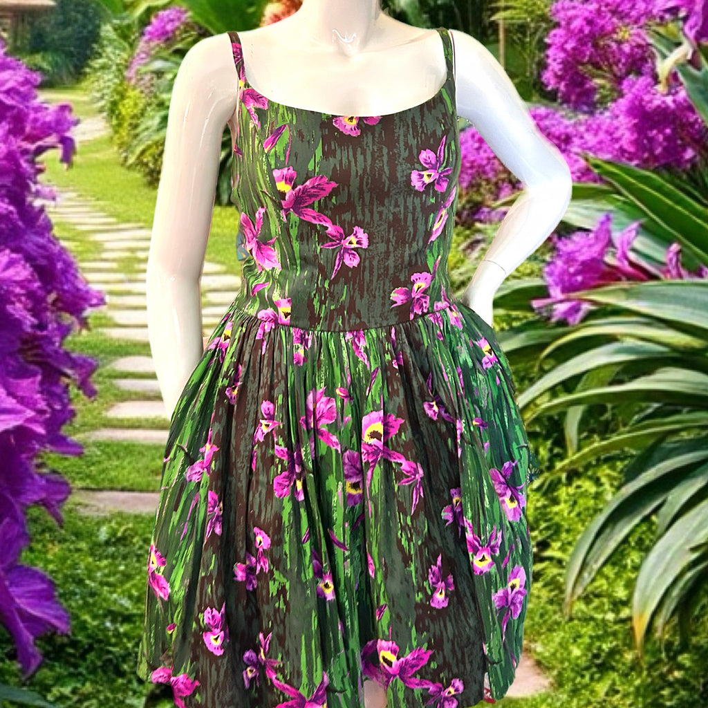Pinup Girl Couture Hawaiian Tiki Jenny Dress Size 3X