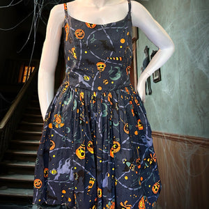 Pinup Girl Couture Halloween Lanterns Jenny Dress Size 3X