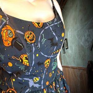 Pinup Girl Couture Halloween Lanterns Jenny Dress Size 3X