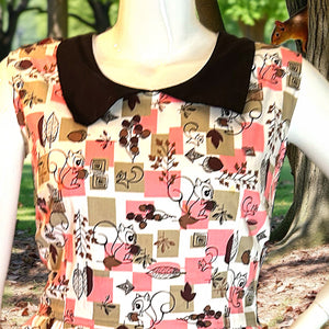 Pinup Girl Couture Squirrel Dress Size 2X