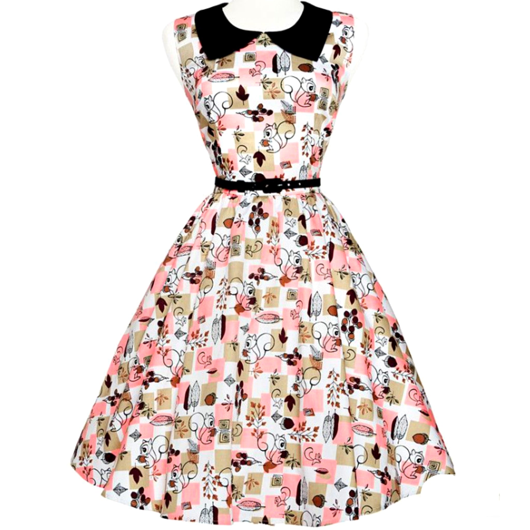 Pinup Girl Couture Squirrel Dress Size 2X